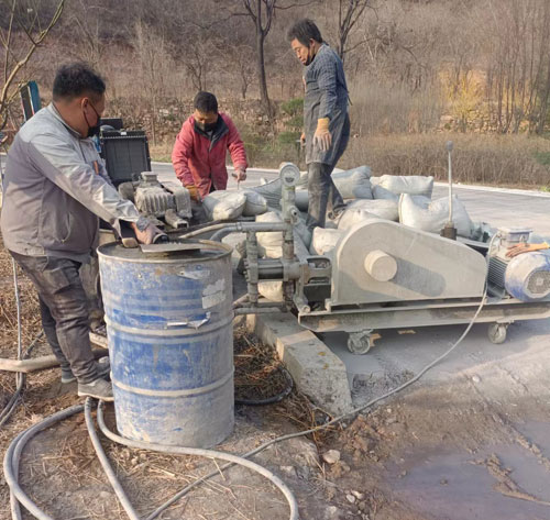 石屏路面下沉注浆